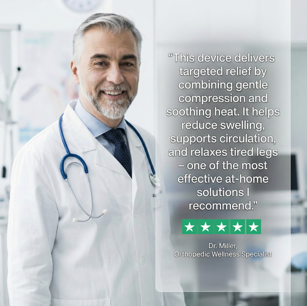 Easoria™ Soothe & Circulate Smart Leg Massager