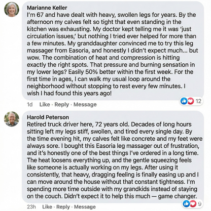 Easoria™ Soothe & Circulate Smart Leg Massager